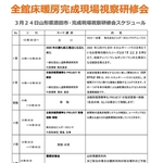 2017/3/24（金）全館床暖房完成現場視察研修会in酒田市